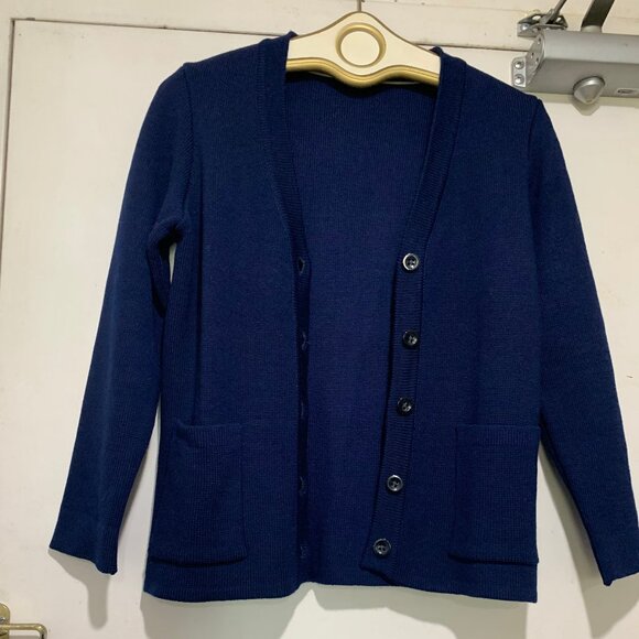 VINTAGE MID-WEIGHT WOOL KNIT SWEATER CARDIGANS SIZE S - Picture 2 of 6